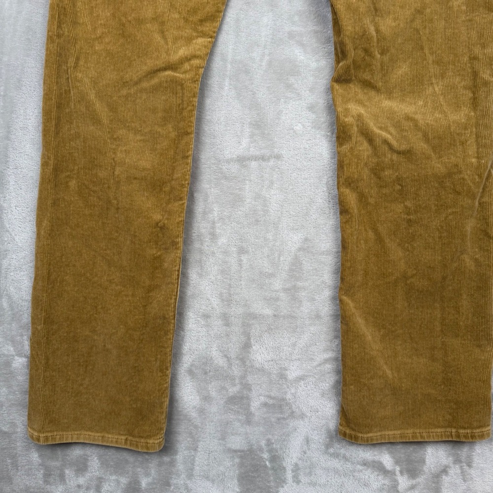 Polo Ralph Lauren Varick Slim Straight Corduroy Pants Mens 30/30 Tan Brown - Picture 13 of 16